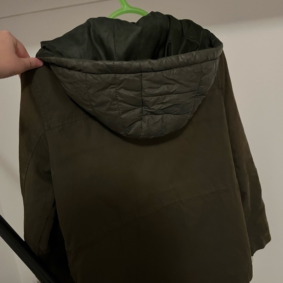 Green Topshop fall jacket - Picture 3 of 3